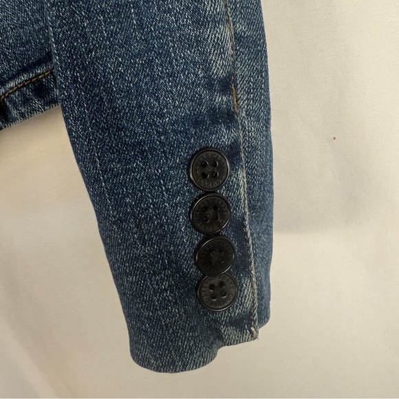 VTG Lauren Jeans Co. Ralph Lauren Indigo Jean Jacket, Classic, Collegiate, Denim - Picture 4 of 14